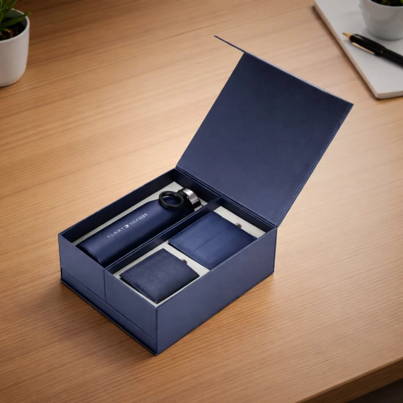 A-5 Notebook, Ball Pen, Key Chain, Card Holder 550ml Bottle, Wallet & 192 Page in Notebook