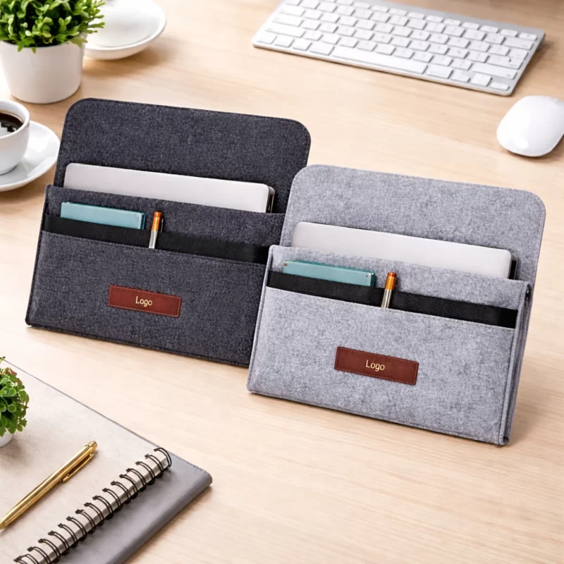 Premium Felt Mini Laptop Sleeve 13.5" Inches